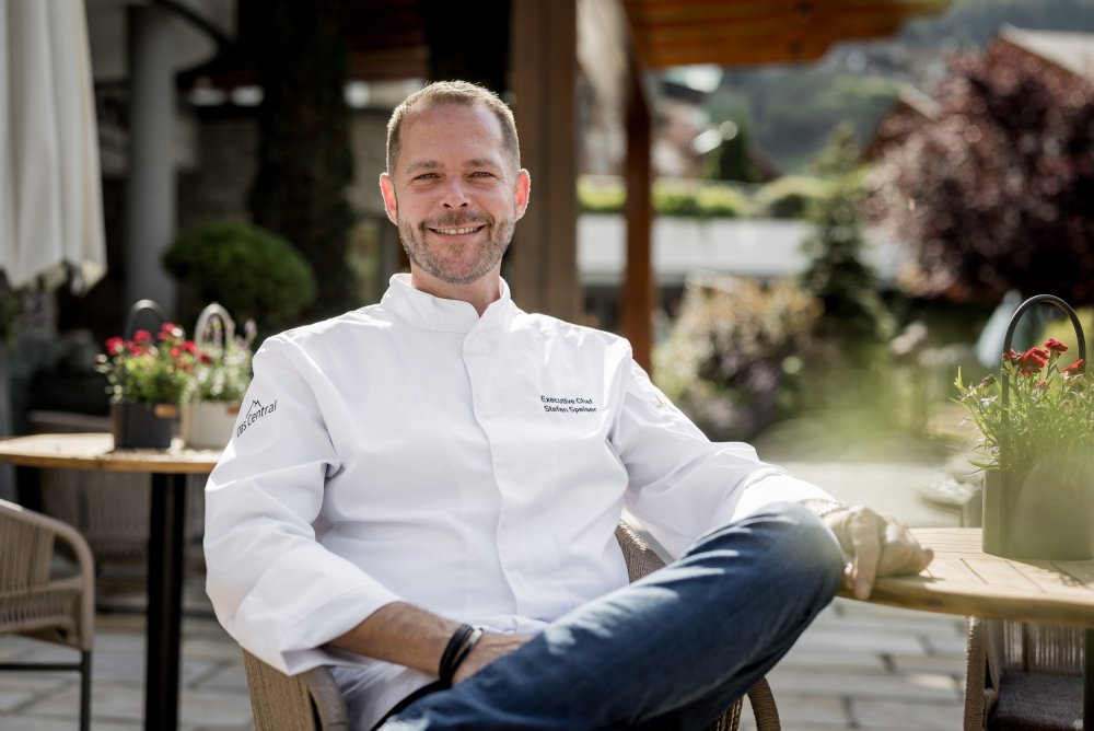 Stefan Speiser, Chef de Cuisine im Hotel Das Central